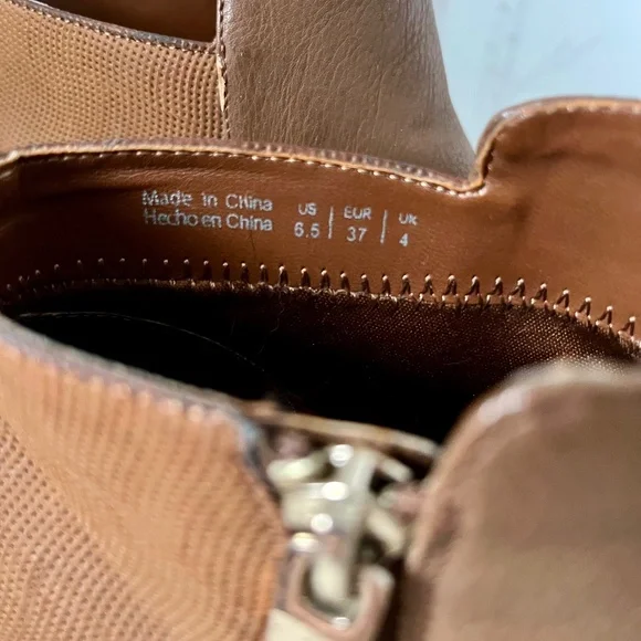 Call It Spring Brown Booties - Picture 6 of 7